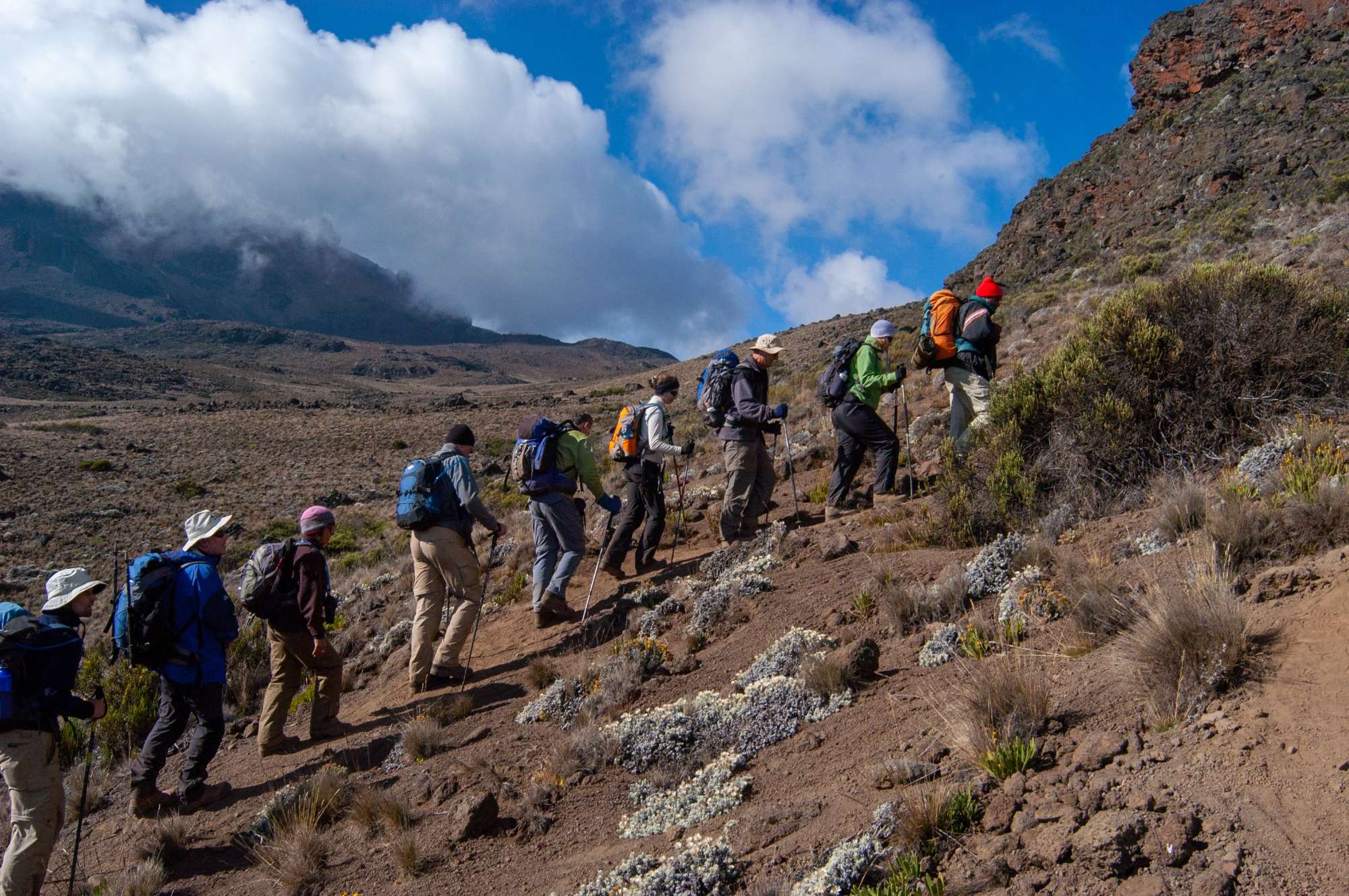 Trekkers climb mount kilimanjaro the responsible way - Easy Travel Tanzania