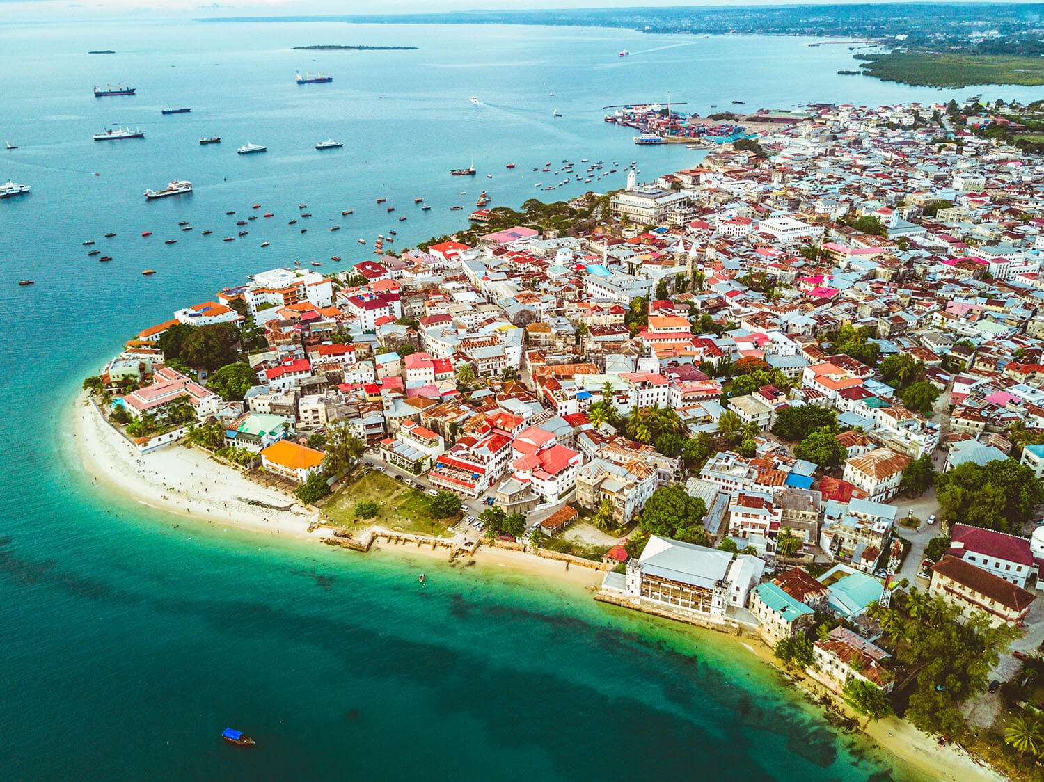 Sky view Zanzibar