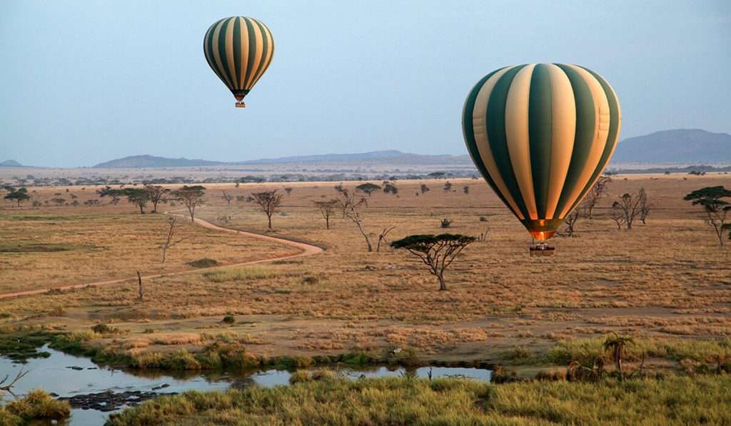 Tanzania - hot air balloon rides - 10 reasons why tanzania is the perfect romantic getaway