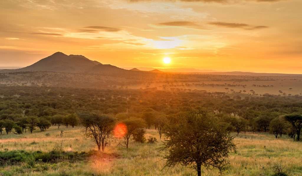 Geologia del serengeti: montane e colline