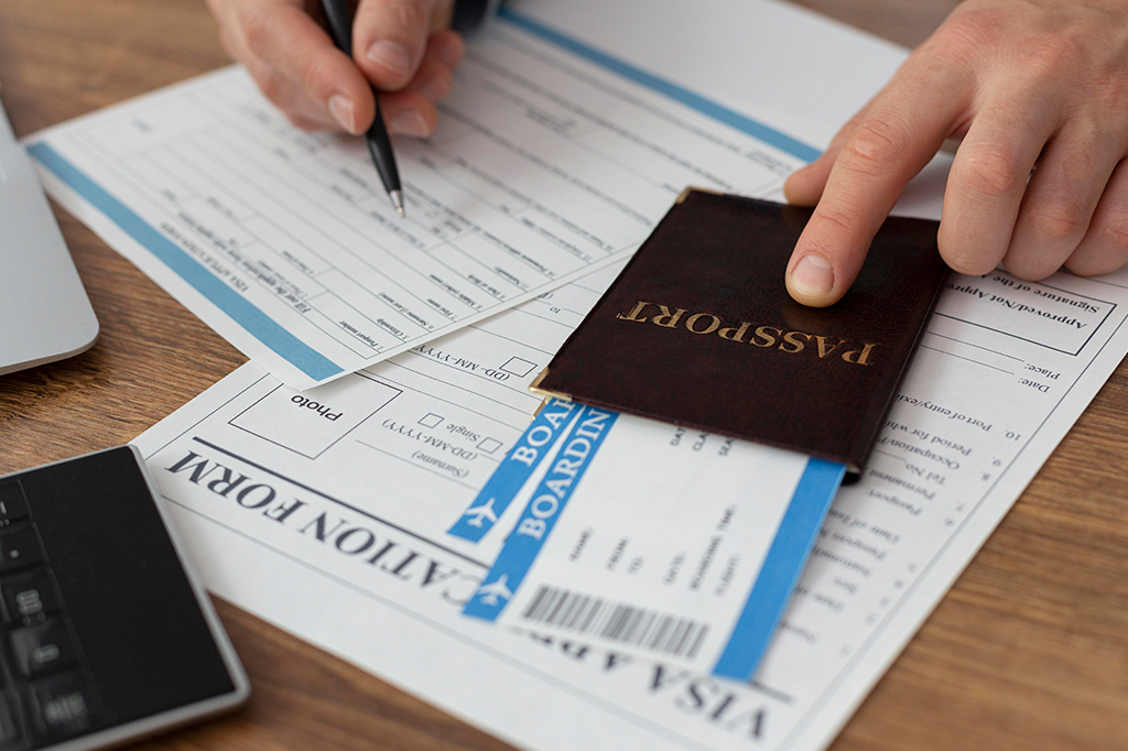 旅游签证申请表1 旅游填写签证申请表