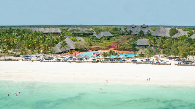 Luftaufnahme des Hotel Club Dongwe