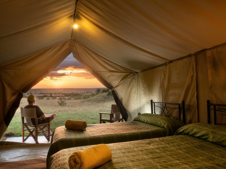 Tanzania - budget tentenkamp in Serengeti National Park easy travel Tanzania - budget safari