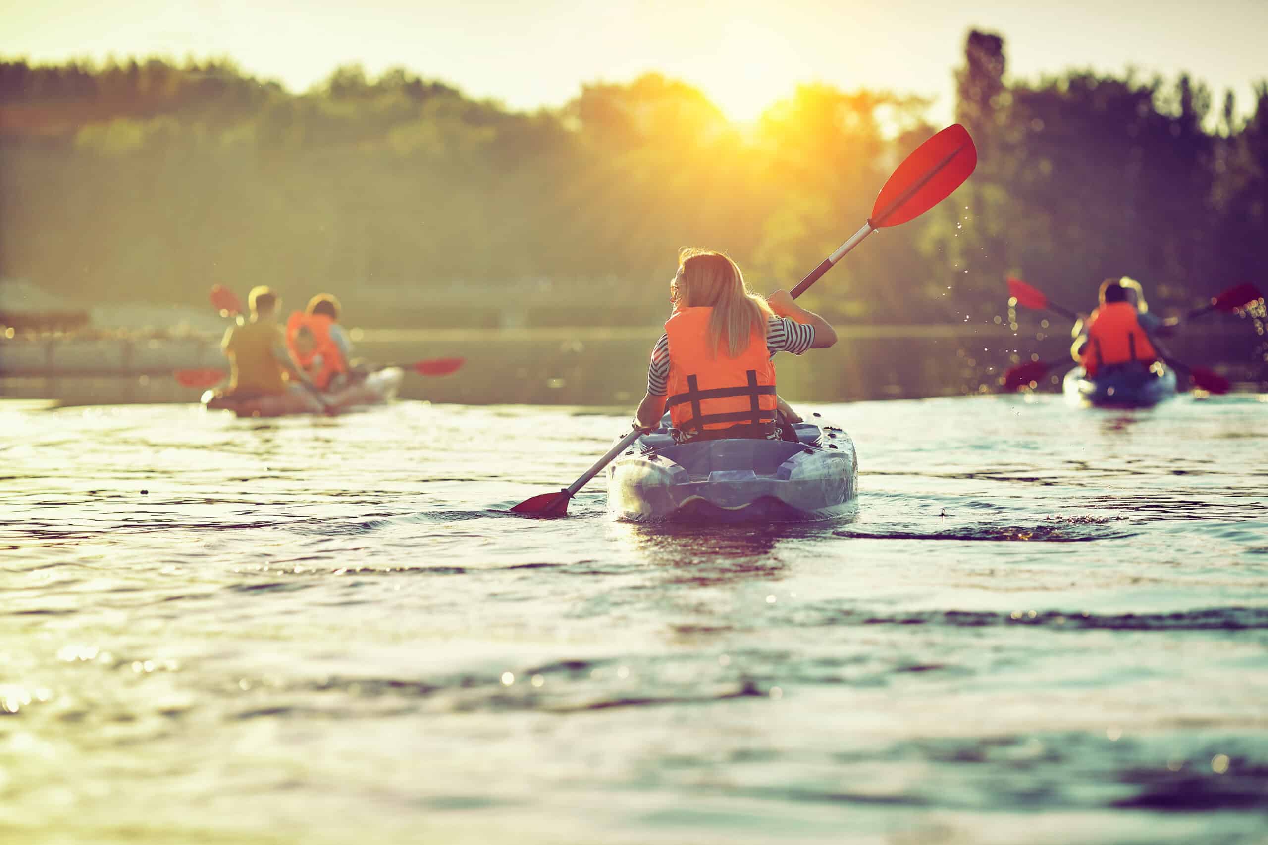 Canoeing in Wami River at Saadani National Park
