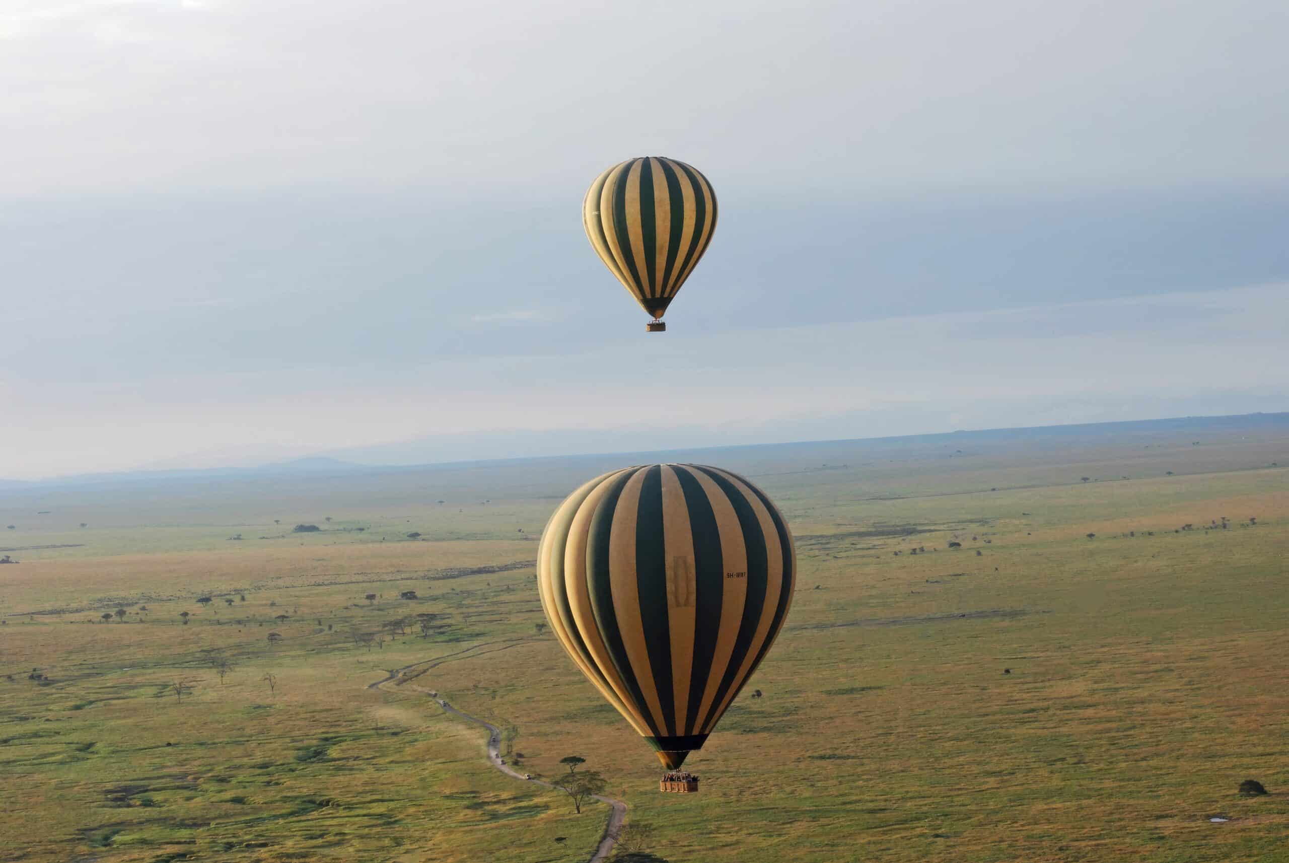 Hot Air Balloon Safari at Ruaha National Park