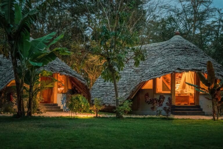 Resort Jungle Pearl en el parque nacional de Nyerere