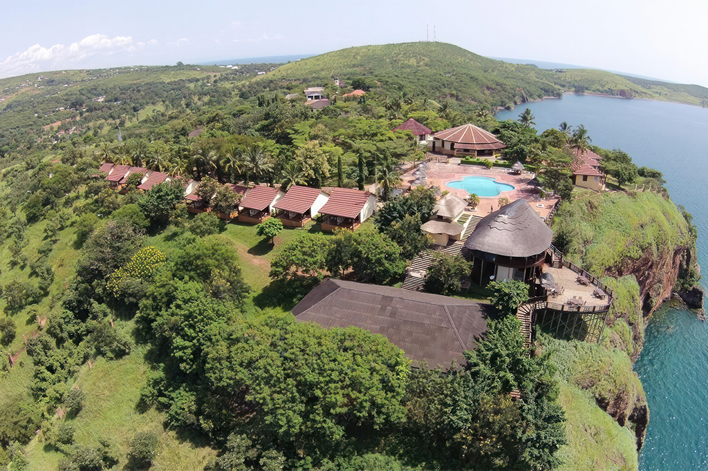 Kigoma Hilltop Hotel Tanzania 1 Veduta aerea del Kigoma Hilltop Hotel