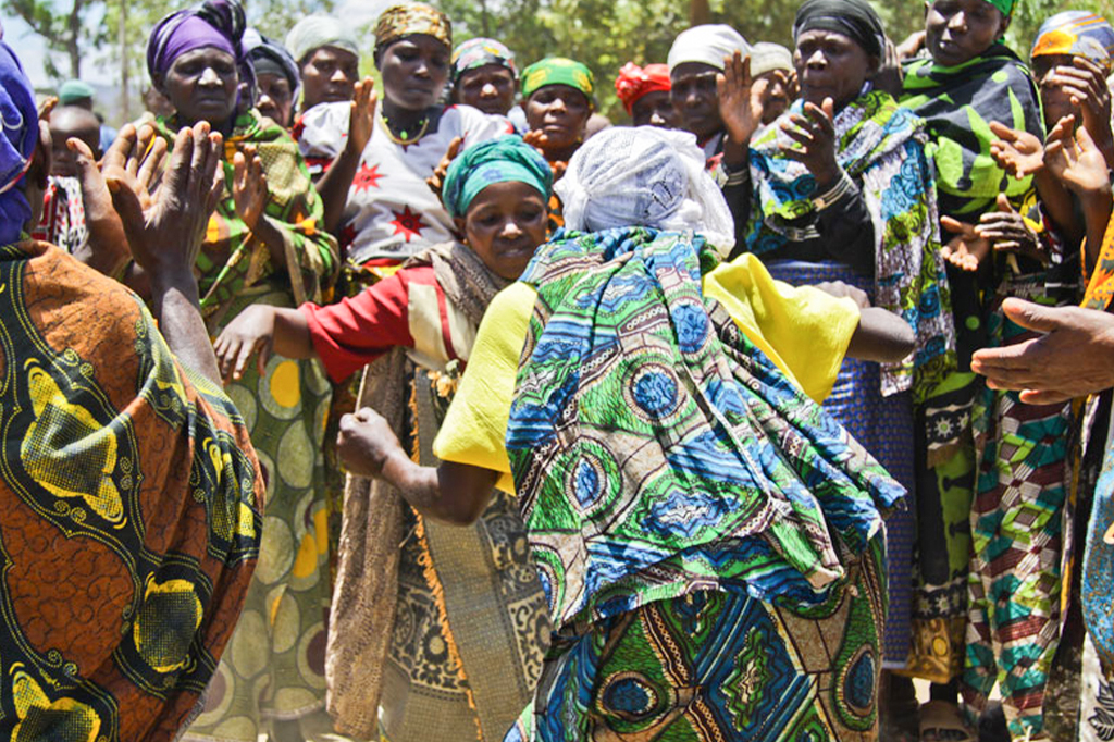 Lokaler Tanz in Iringa, Tansania