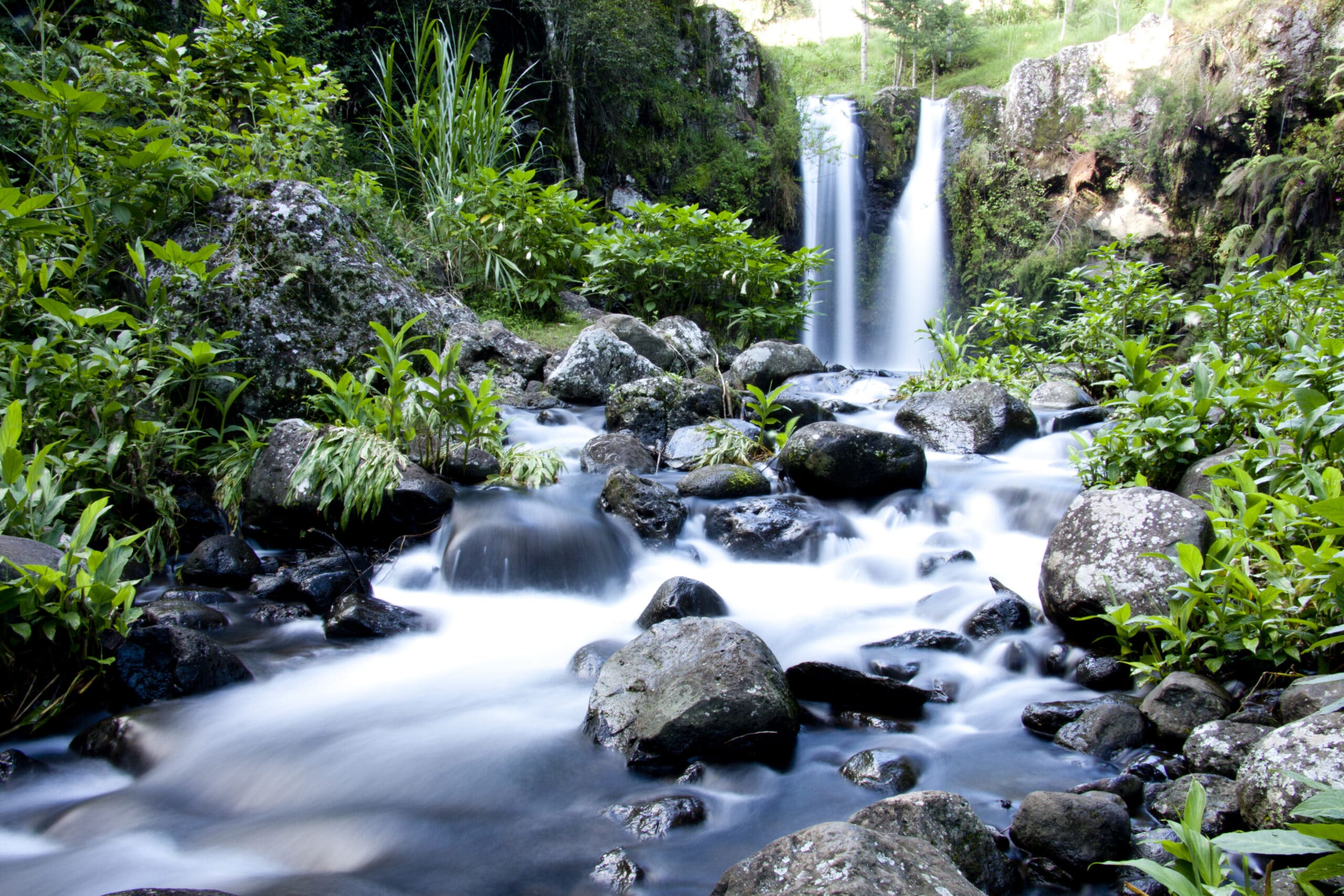 Marangu Waterfalls at Mount Kilimanjaro