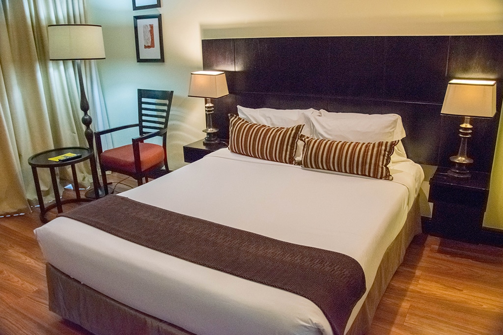 Room of Mount Meru Hotel