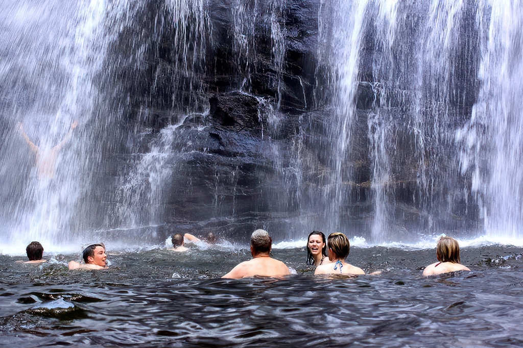 Sanje waterfalls at Udzungwa Mountains National Park, Tanzania