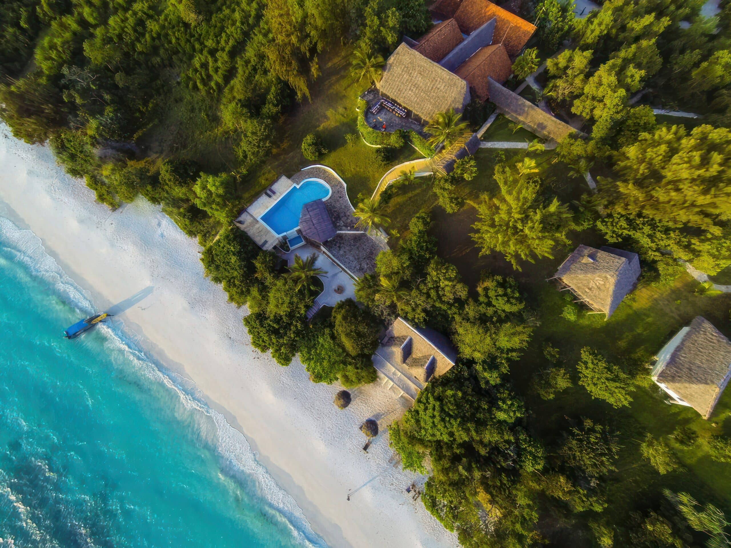 Manta Resort på Pemba Island