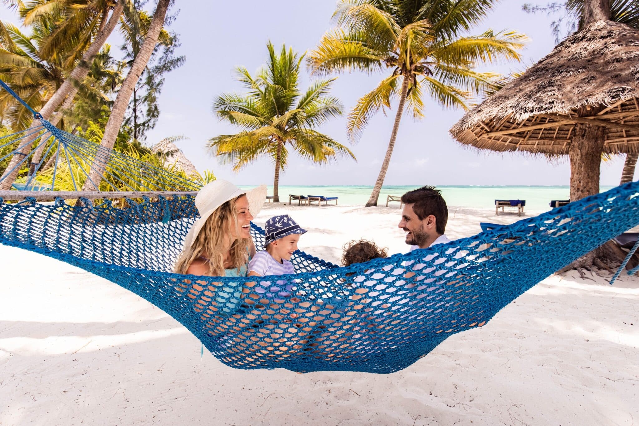 Family enjoying quality time at Chapwani Island