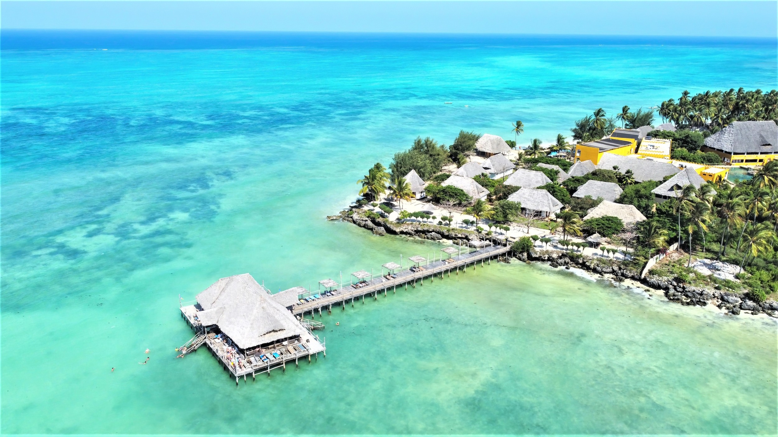 Reef and beach resort in Jambiani Beach