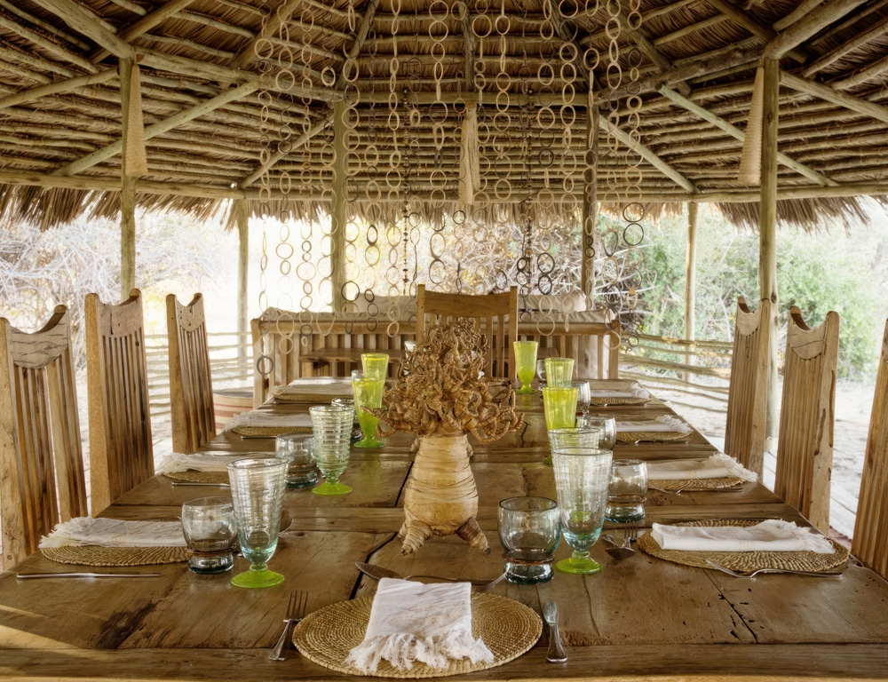 Dineren in Kigelia Ruaha - accommodatie in Ruaha National Park - gemakkelijk reizen Tanzania