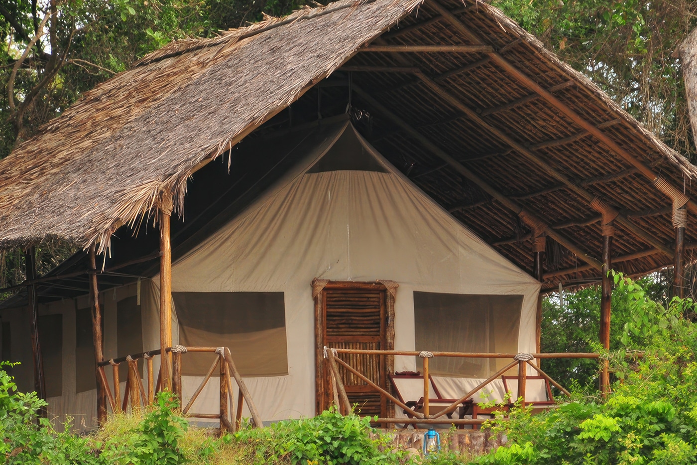 Selous Kulinda Camp - accommodatie in Nyerere National Park - gemakkelijk reizen Tanzania