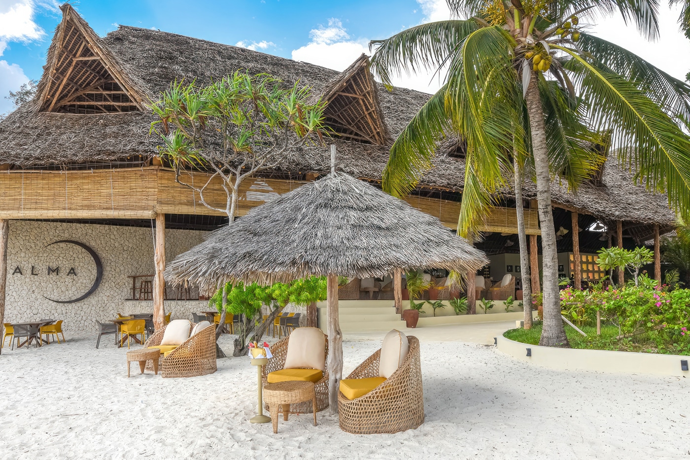 Alma boutiquehotell -boende i Jambiani Beach Zanzibar - easy travel tanzania