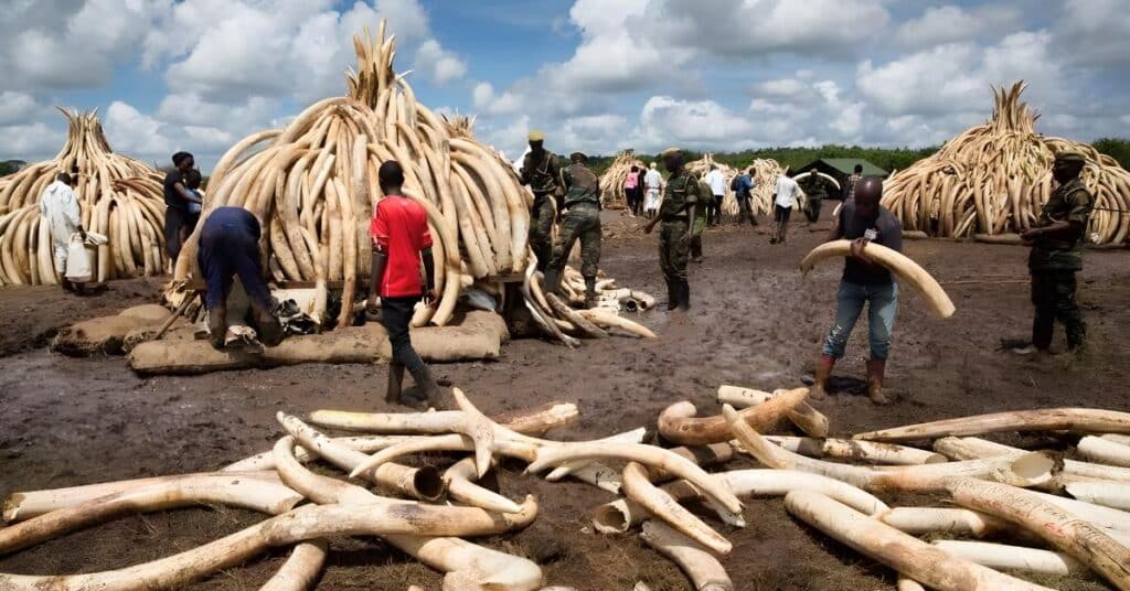 ゾウと象牙取引