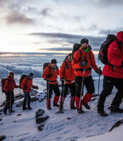 Bergsteiger Wandern Mount Kilimanjaro Easy Travel Tansania 1