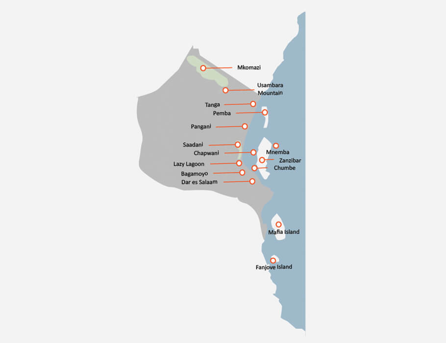 carte du circuit est